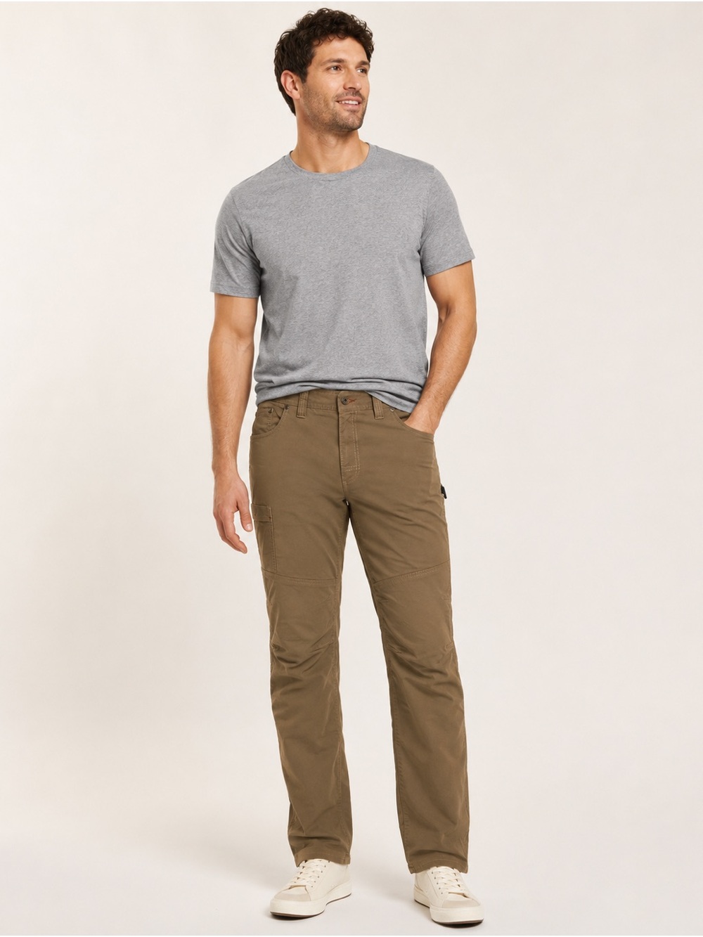 L.L.Bean Riverton Stretch Utility Pants Wood Bark 36W 32L